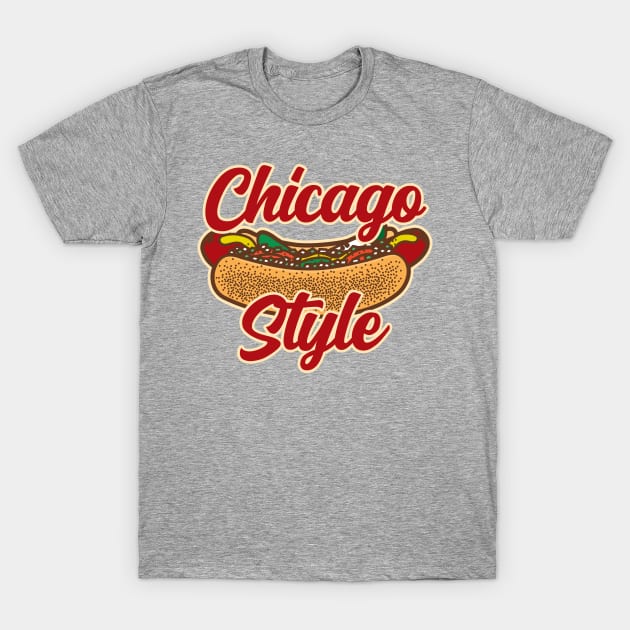 Chicago Style T-Shirt by DetourShirts